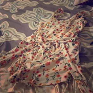 A small girls dress and shorts together